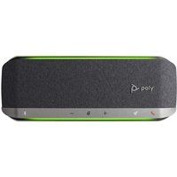 HP Poly Sync 40 - Slimme luidsprekertelefoon - Bluetooth - draadloos, met bekabeling - zilver - Zoom-gecertificeerd