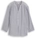 Tom Tailor Blouse met streepmotief - Maat 42 - navy white stripe