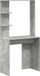 Syfax Bureau Beton Grijs Bewerkt hout 78,5 x 37 x 154,5 cm