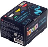 Decola Acrylverf Glass & Ceramics Paint 20 ml. - 6 Pack - Meerkleurig