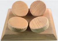 HaLu Sauna Hoofdsteun vierkant (Red Cedar)