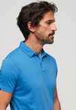 Superdry Studios Jersey Korte Mouw Poloshirt Blauw XL Man