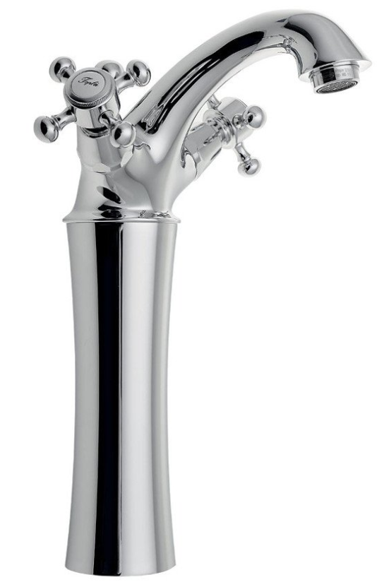 Reitano Antea wastafelmengkraan 25.5 cm chroom inclusief pop-up waste