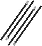 Proplus caravan/camper fietsen spanbanden/sjorbanden/bindriemen - 8x stuks - 150 cm