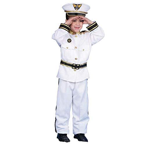 Dress Up America Dress Up America Deluxe Admiraal Children's Costume