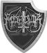 Rock Off Marduk Panzer Crest Pin - Zwart/Zilverkleurig