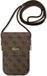 Guess 4G Vintage Script Logo Telefoontasje - Bruin (Scherm tot 7 Inch)