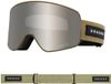 Dragon Alliance NFX2 Skibril - Earth/Silver Ionized & Amber