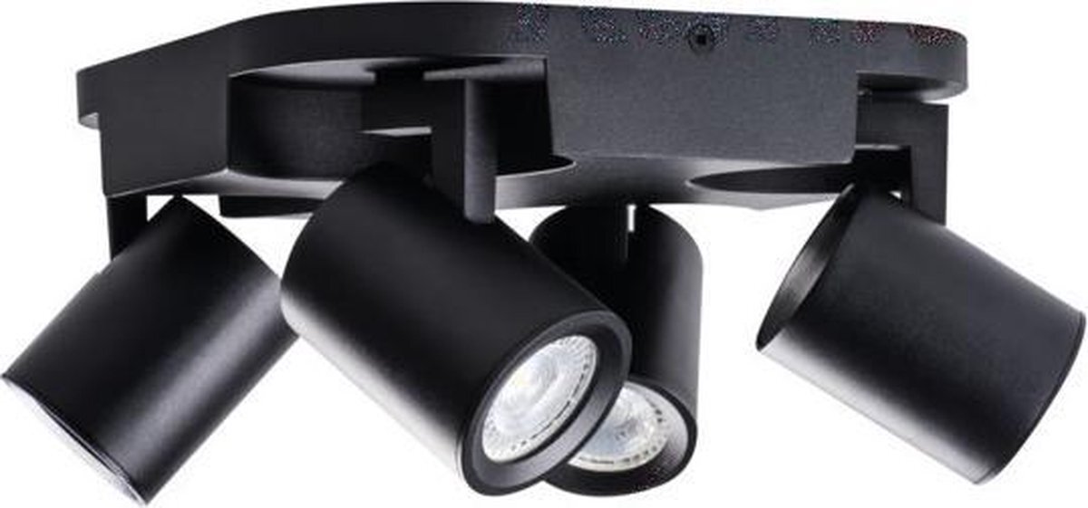 Kanlux Laurin EL-4L zwart plafondspot spotlamp GU10