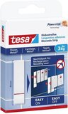 tesa 77761 - Klevende strip voor metaal en tegels - Wit - 9 stuks