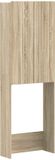 vidaXL Toiletkast ZWOLLE Sonoma Eiken 66 x 25,5 x 190 cm Bewerkt hout