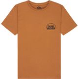 Quiksilver Fundamental Ride T-shirt à manches courtes Marron 12 Ans Garçon