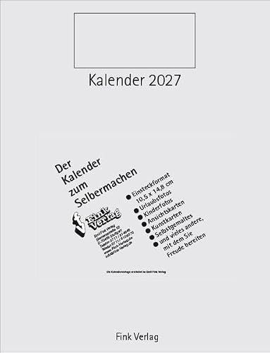 Kalender Emil Fink Verlag Kalender zum Selbermachen 2027