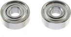 Revtec - Roulement à billes - Acier chromé - ABEC 3 - Blindé métal - 3X8X3 - MR83ZZ - 2 pièces