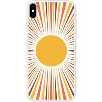 Soleil Siliconen hoesje compatibel met iPhone XS Max