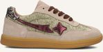 Ton & Ton Meisjes Lage sneakers Vilde - Beige - Textiel - Maat 35