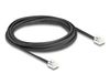 DeLOCK 90619 Telefoonkabel 3 m Zwart