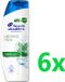 Head & Shoulders Anti-Roos Shampoo Menthol Fresh 6x400ml