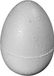 Hobby piepschuim vorm ei - 10x - 6 cm - eieren knutsel vormen - paaseieren