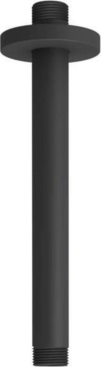 Adema Calypte plafondarm rond 20cm mat zwart