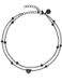good.designs Enkelketting met hartvormig hangertje