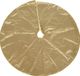 Decoris Kerstboomrok - velvet goud - D120 cm - polyester