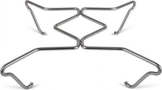 Petromax Kook-Kruis/PX-Cross (Atago) - Zwart - RVS - 225 cm