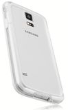mumbi Telefoonhoesje Bumper voor Samsung Galaxy S5, Beschermhoes (Frame zonder Achterkant), Wit