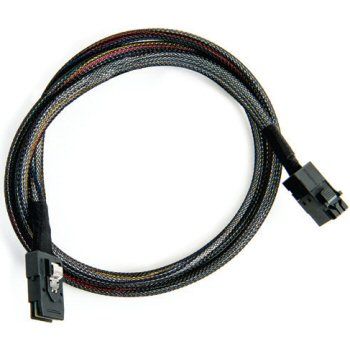 Adaptec ACK-I-HDmSAS-mSAS-1M Serial Attached SCSI (SAS)-kabel zwart 1m