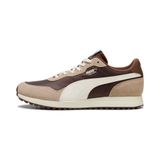 PUMA Helsinki chaussures de golf unisexe pour hommes, blanc/brun, taille 43