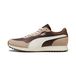 PUMA Helsinki golfschoenen uniseks voor Heren, Wit/Bruin, Maat 41