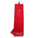 Team Golf NFL Arizona Cardinals geborduurde golfhanddoek, geruit borstelpatroon, geborduurd logo