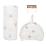 Mary Meyer LJ653 wikkeldoek Inbakerdoek Beige, Wit