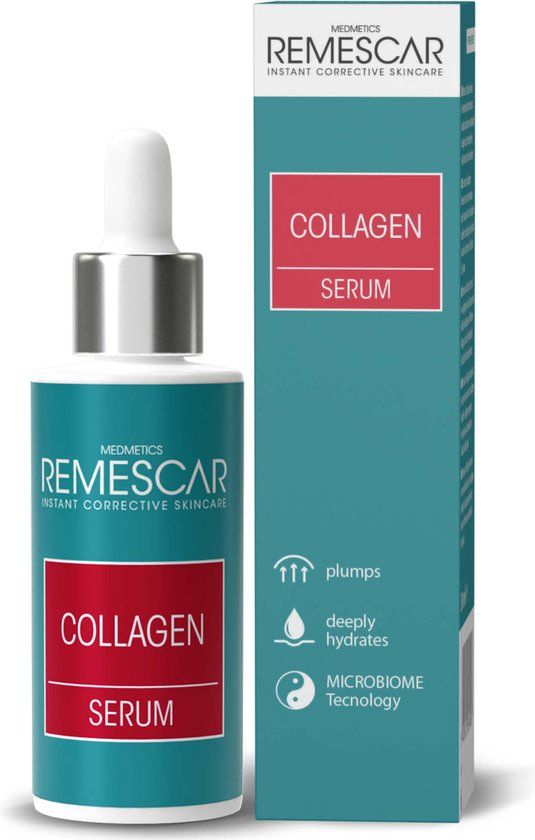 Remescar Collageen Serum - 30 ml - Anti-Aging, Hydraterend, Verstevigend - Voor Alle Huidtypes