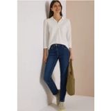 cecil Jeans High Waist Straight Leg Slim Fit