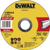 DEWALT Doorslijpschijf 125 mm 1 stuk(s) Metaal, RVS, IJzer