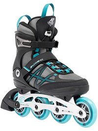 K2 Skate Alexis 80 ALU dames inline skates grijs - cyaan 30G0417 EU: 42,5 (UK: 8,5 / US: 11)