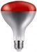 Asalite Infrarood Warmtelamp R125 E27 - 150W - 125mm - Rood Glas