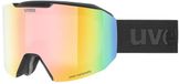 Uvex Evidnt Attract S Masque de ski Femmes Noir Mirror Rainbow Variomatic Clear/CAT1-3+Contrastview Yellow Clear/CAT1