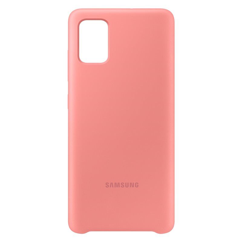 Samsung EF-PA715TPEGEU - Hoesje voor mobiele telefoon - Roze - Silicone - A71