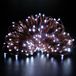 Icecat set de 2 lichtslinger LED, 10 meter koperdraad, koelwit, op pile