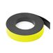 first4magnets™ Geel 19 mm breed x 0,76 mm dikke magnetische rasterlijnen tape (5 m lengte), metaal, zilver