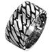 LGT JWLS Mannen ring Staal Silver Chain-22mm
