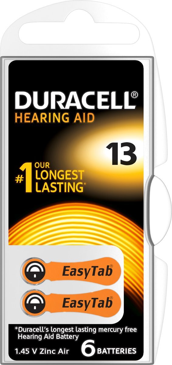 Duracell Hoortoestel Batterij 13