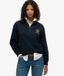 Superdry Country Club Crest Demi-zip Bleu Sweatshirt Taille 42