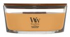 WoodWick Hearthwick Flame Ellipse Geurkaars - Golden Bourbon - 50 branduren