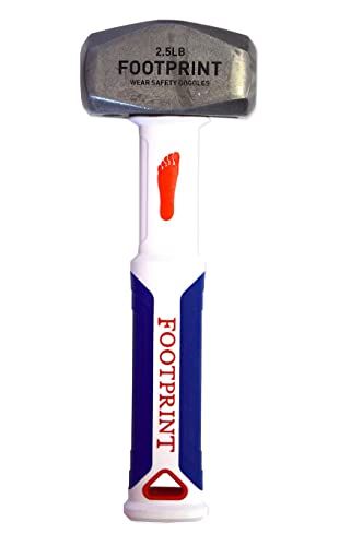 Footprint Voetafdruk 1,13 ° kg Heavy Duty gehard staal & glasvezel handvat Club Lum - 5013579190626