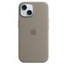 Apple iPhone 15 Silicone Case - Beige