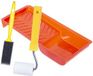 CM Jeu de rouleaux de peinture - support et pinceau éponge - 21 x 10 x 3.5 cm - petits rouleaux de peinture