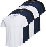 Jack&Jones T-shirt JJEORGANIC BASIC TEE O-NECK 10PK Set van 10